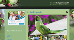 Desktop Screenshot of indianringneck.com