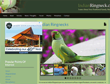Tablet Screenshot of indianringneck.com